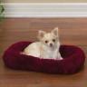 Plush Dog Crate Bed
